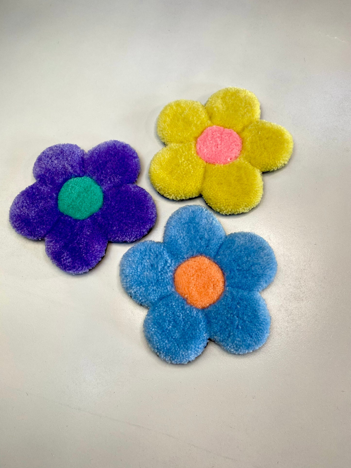 Flower mug rugs *PER ITEM