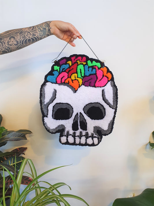 Brainbow skull